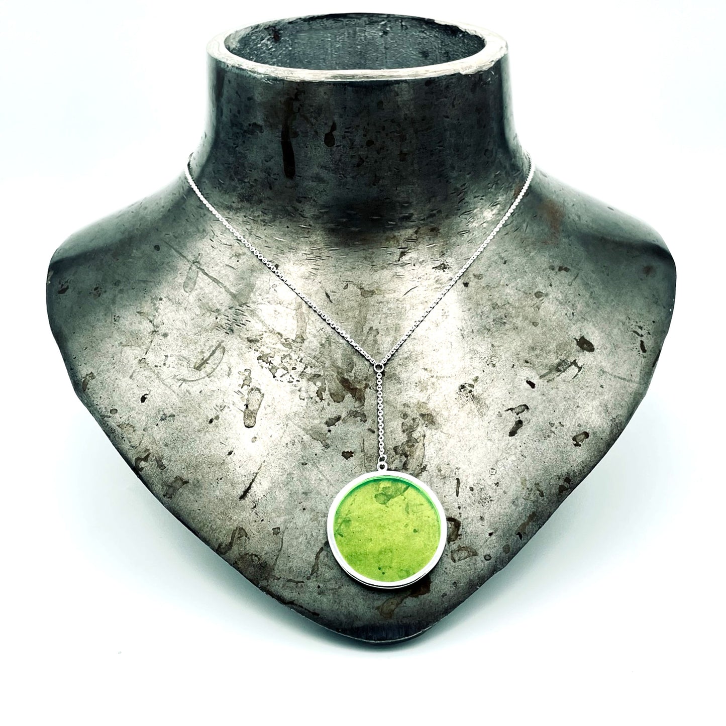 SIMPLE Collection Big Pendant Lime