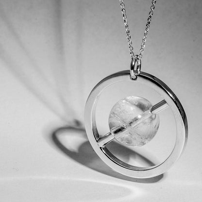 ICE Planet Pendant Swedish Handmade